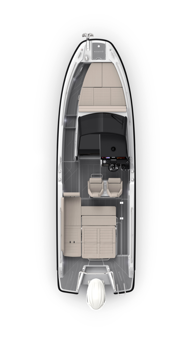 Open T-Top · Bow sunbed