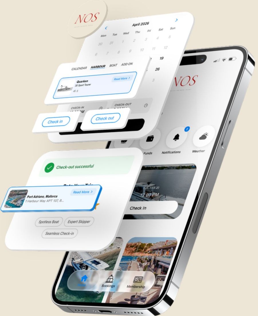 NOS App powered by MOXSEA
